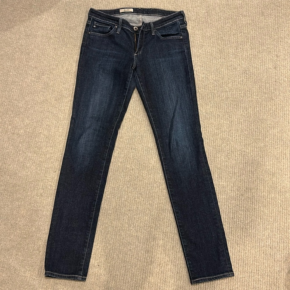 AG Jeans, the Stilt Cigarette jeans, size 26